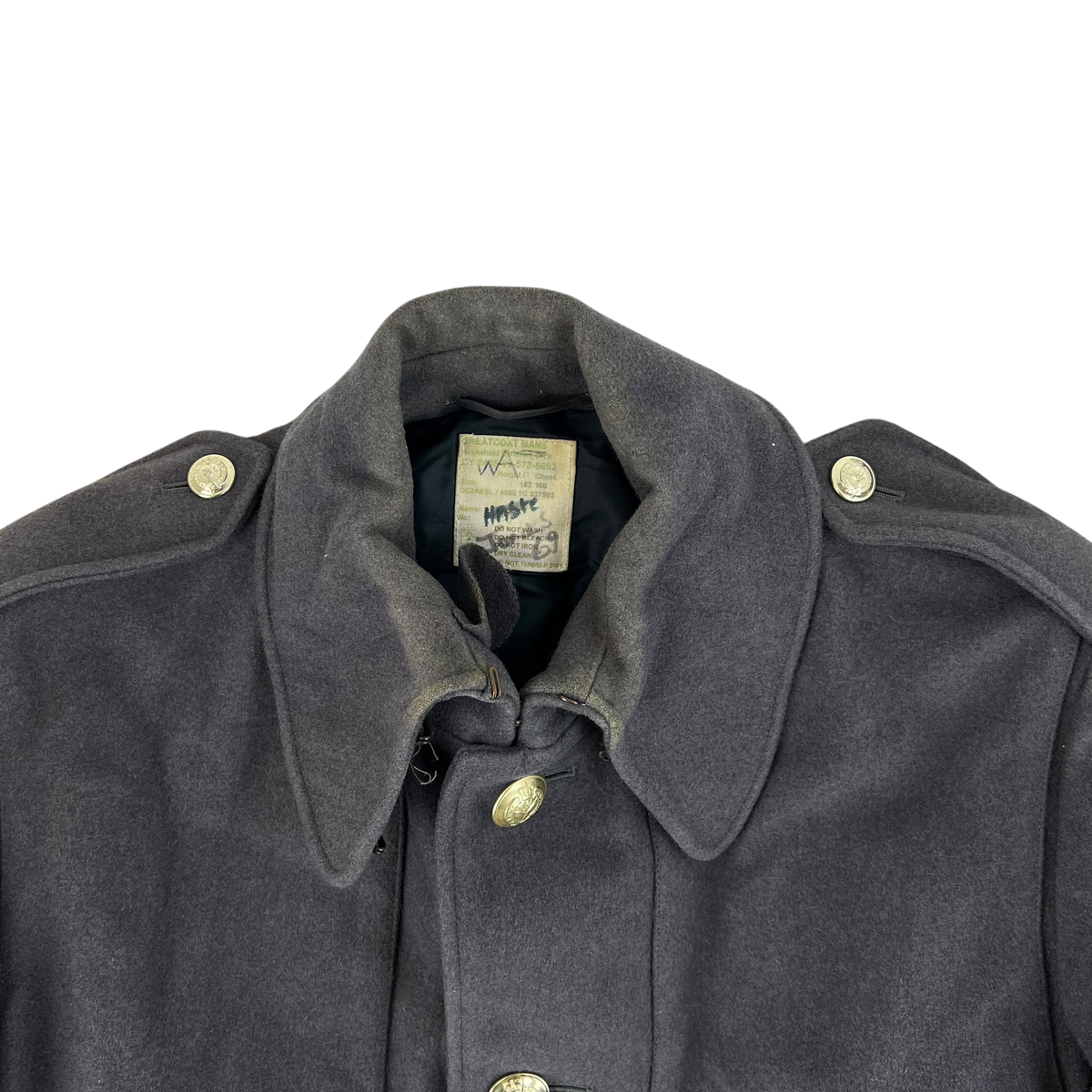 British Army Footguards Wool Greatcoat - Welsh Guards - Medium
