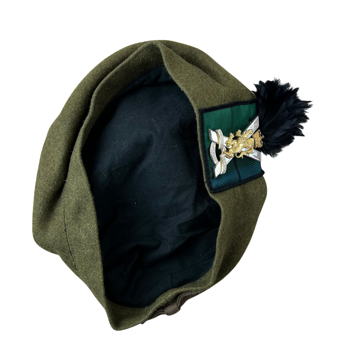 British Army Tam o Shanter w/ Plume - Royal Regiment of Scotland - Medium