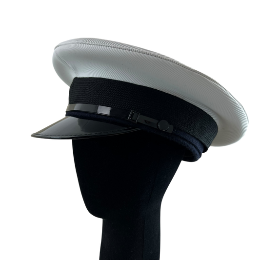 British Royal Navy Officer's Peaked Dress Cap - Medium 58cm