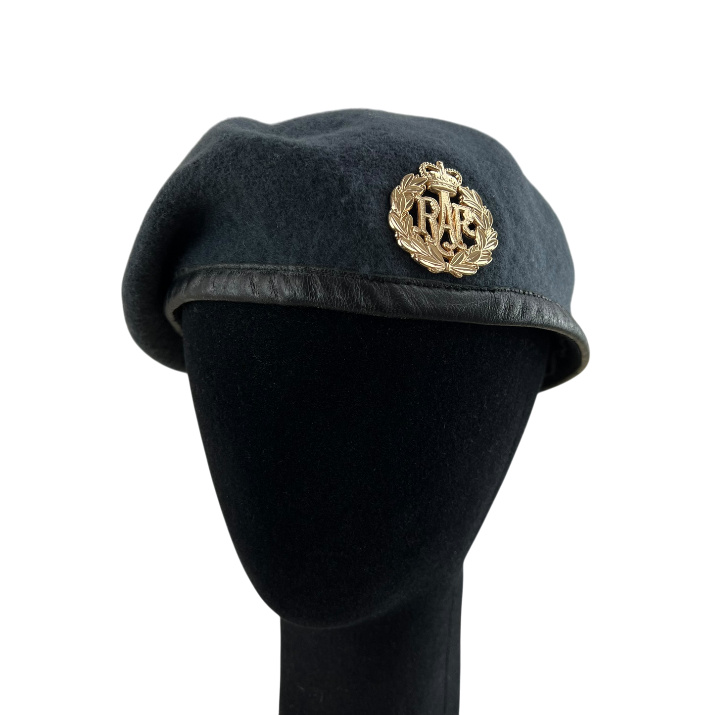 British RAF Beret w/ Badge - Medium 58cm