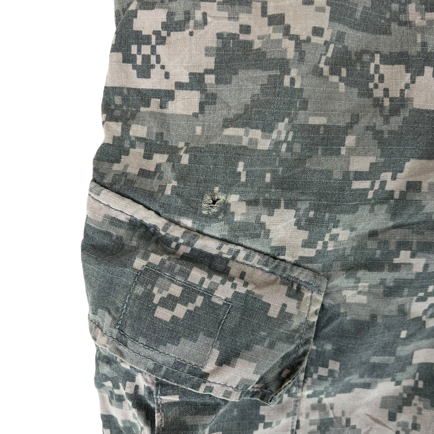 US Army UCP Pixel Camo ACU BDU Ripstop Combat Trousers - W33 L30