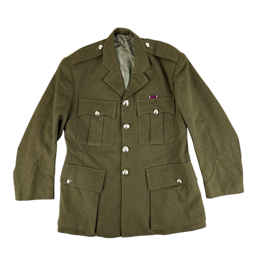 British Army 1980 Pattern No. 2 Olive Green Dress Jacket - Royal Signals - Medium
