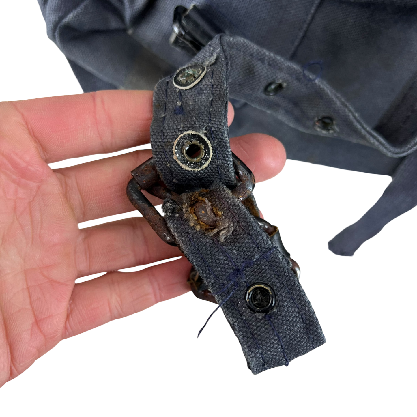 Italian Army 80s Denim "Alpini" Mountain Rucksack