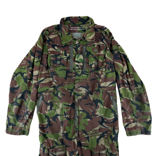 British Army S95 DPM Camo AFV Crewman Exercise Coveralls - Medium 190/96