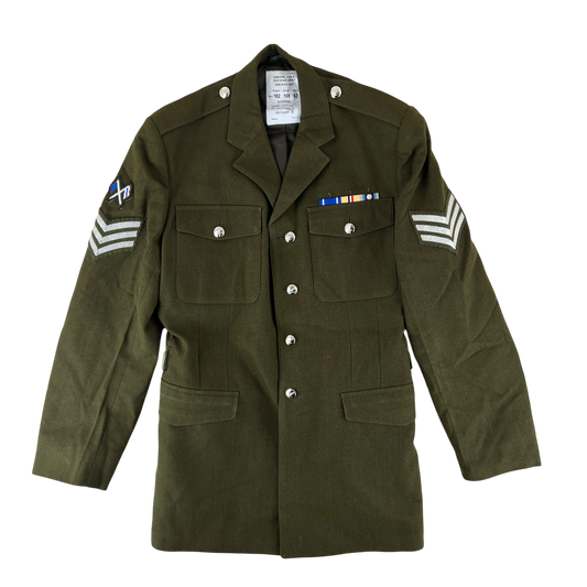 British Army 1980 Pattern No. 2 Olive Green Dress Jacket - Army Air Corps - Large 182/108