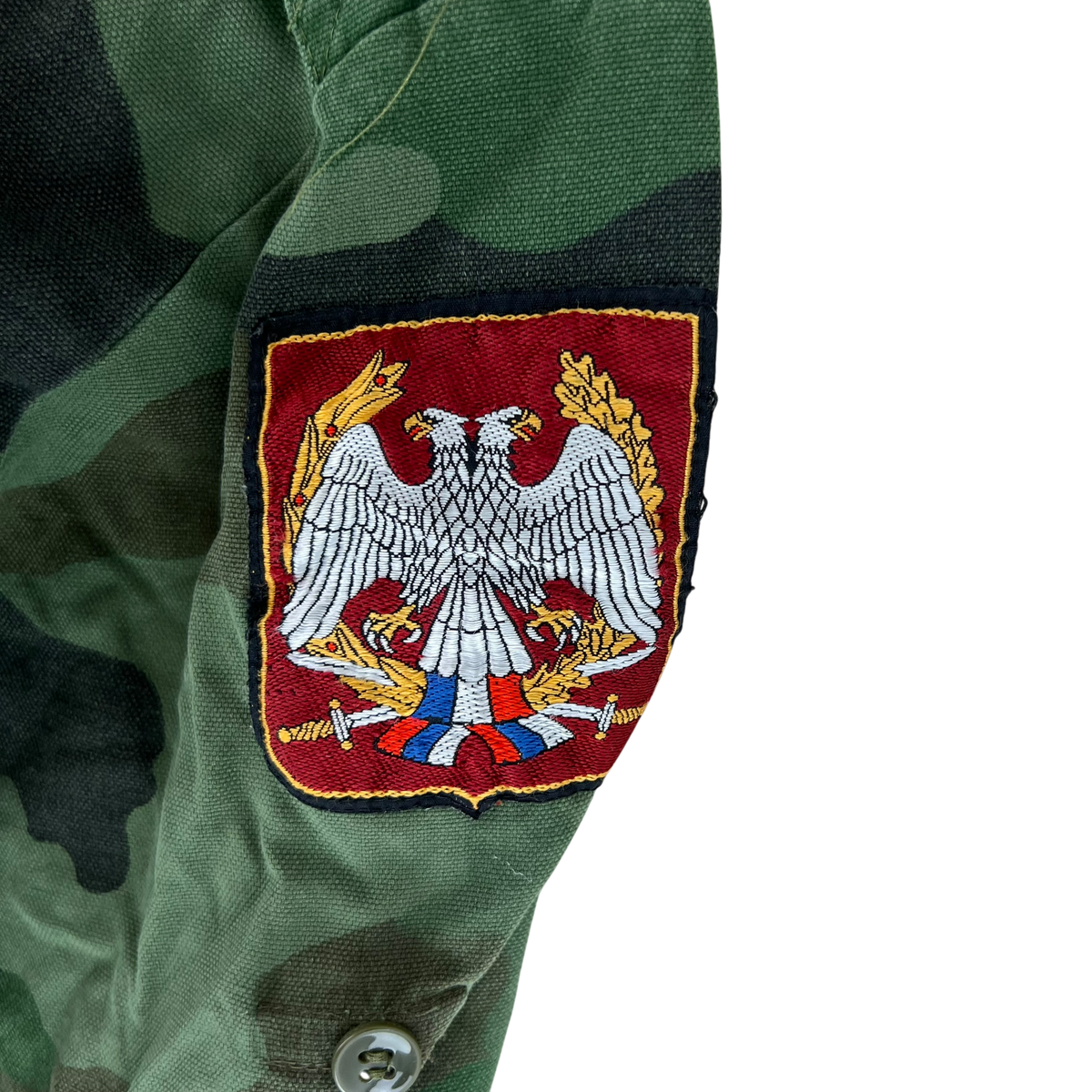 Serbian Army M93 Oak Leaf Camouflage Shirt - Large