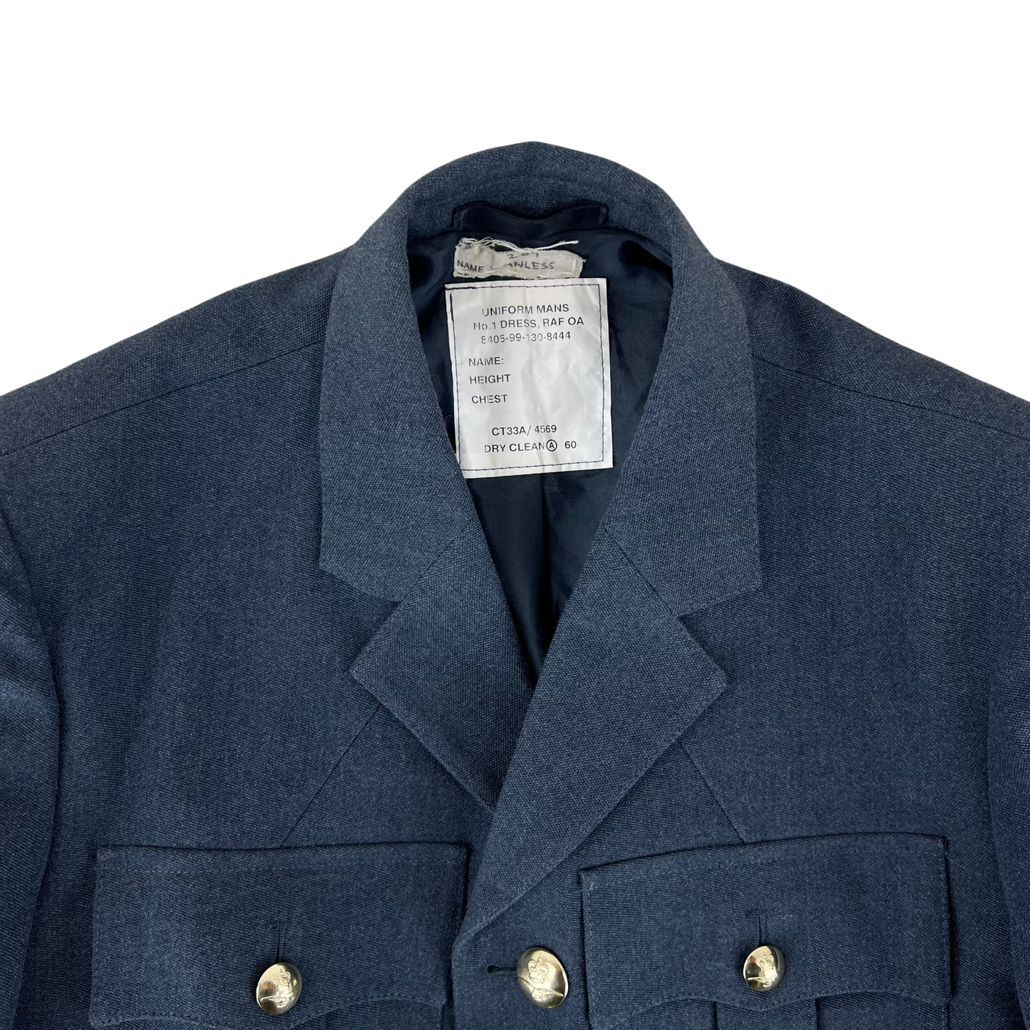 British Royal Air Force No. 1 O.A. Dress Jacket - Medium 96R