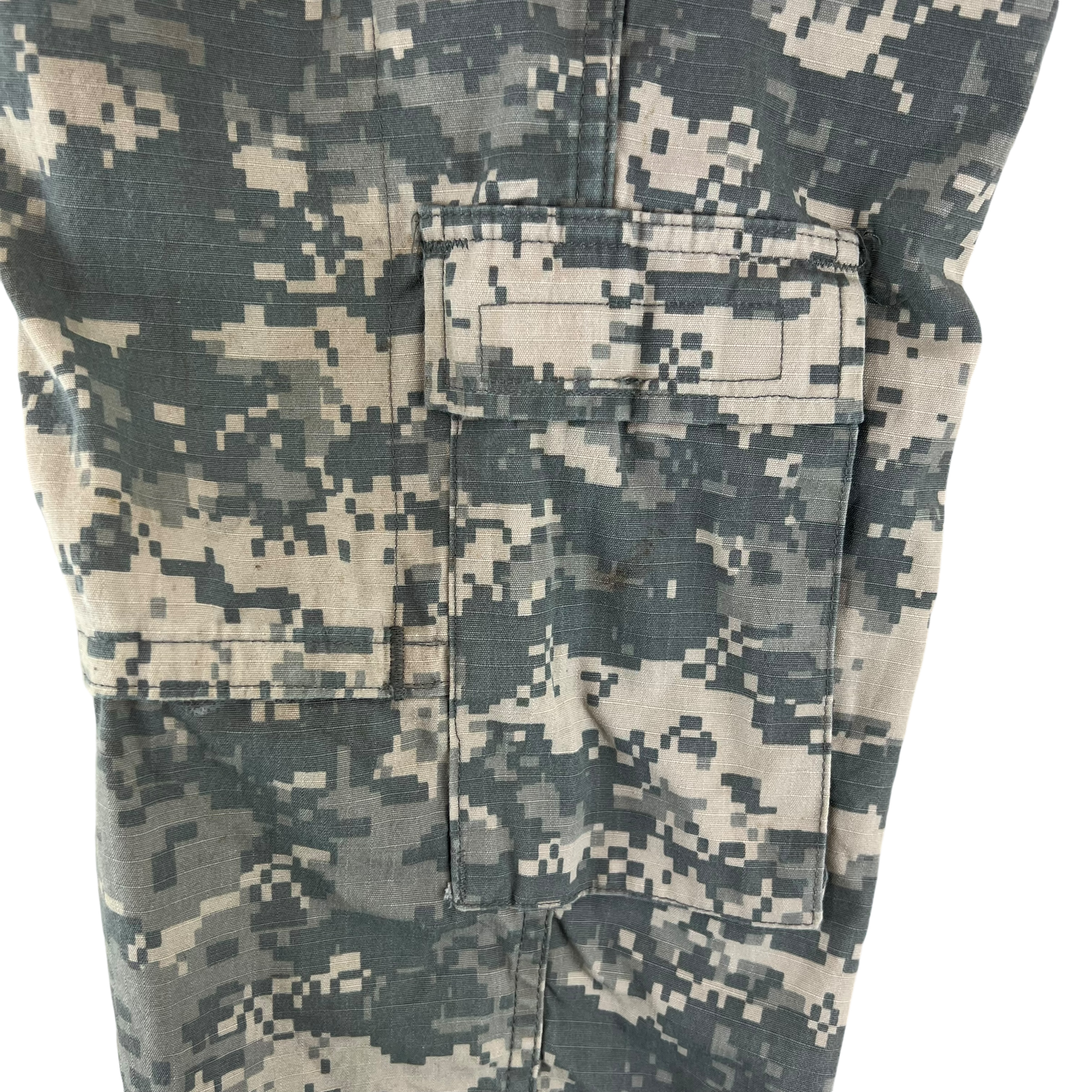 US Army UCP Pixel Camo ACU BDU Ripstop Combat Trousers - W40 L32