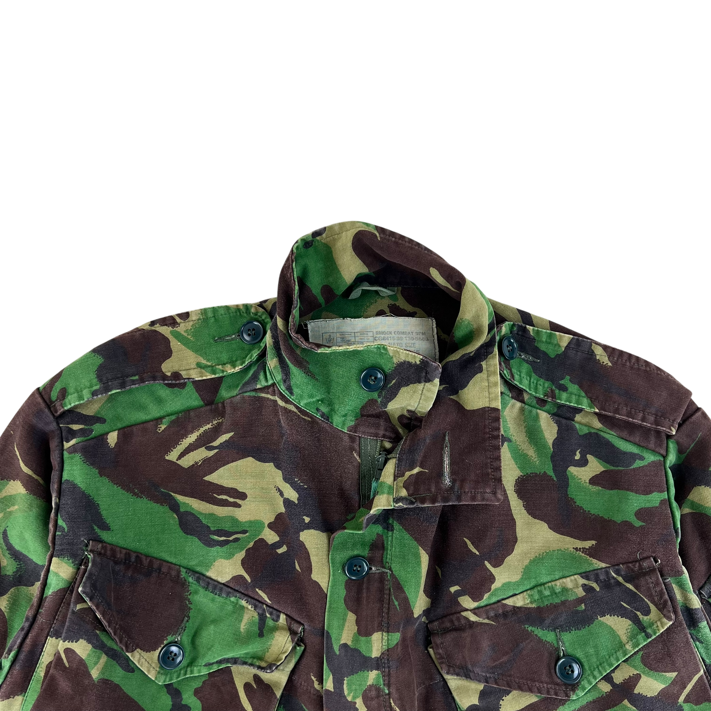 British Army 85 Pattern Woodland DPM Camo Combat Smock - Large 170/112