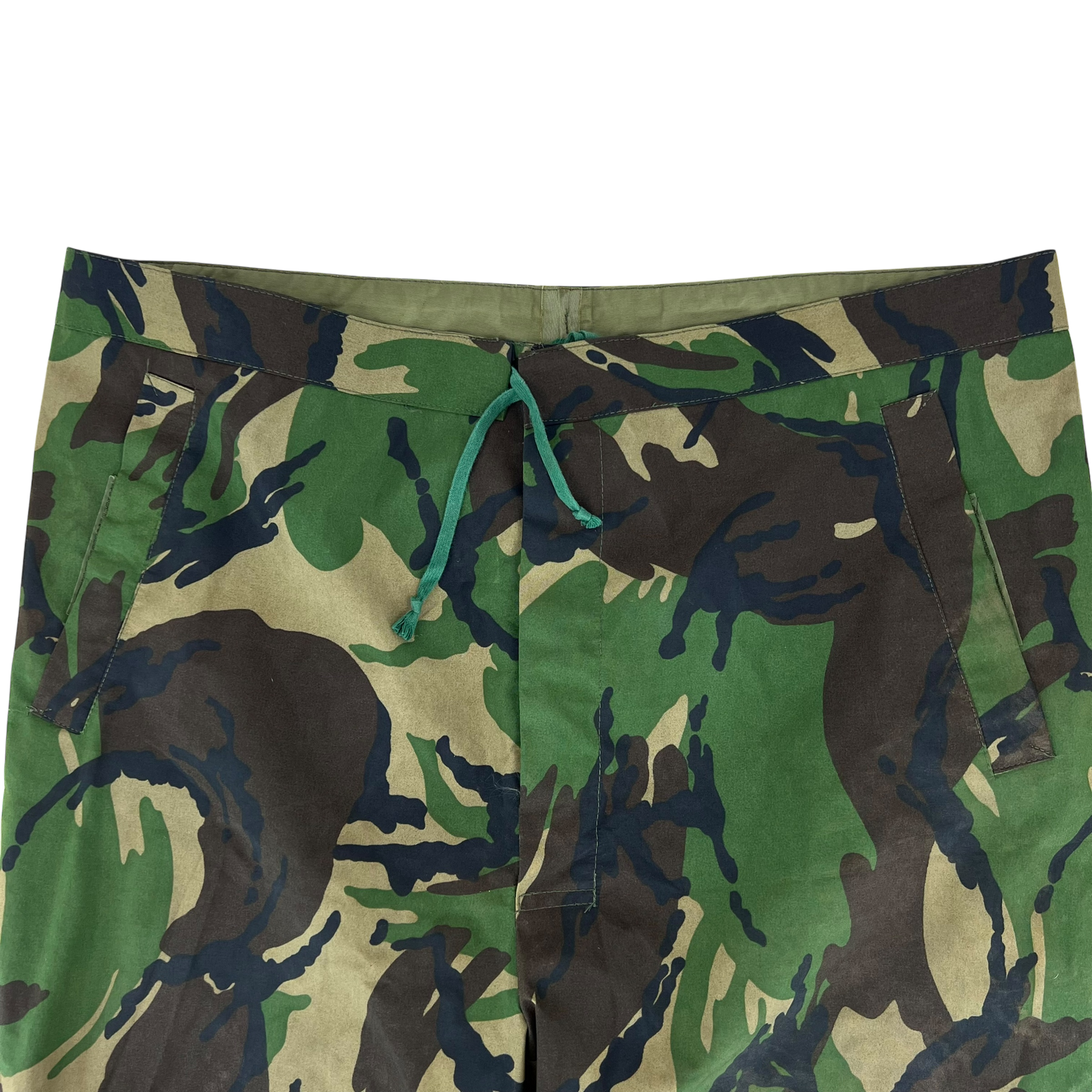 British Army Woodland DPM Camouflage MVP Waterproof Trousers - W42 L33