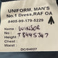 British Royal Air Force No. 1 O.A. Dress Jacket - X Large