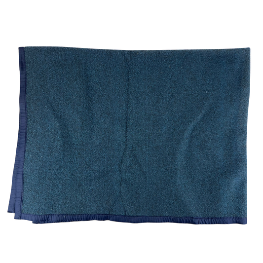 Romanian Army / Air Force Blue Wool Blanket