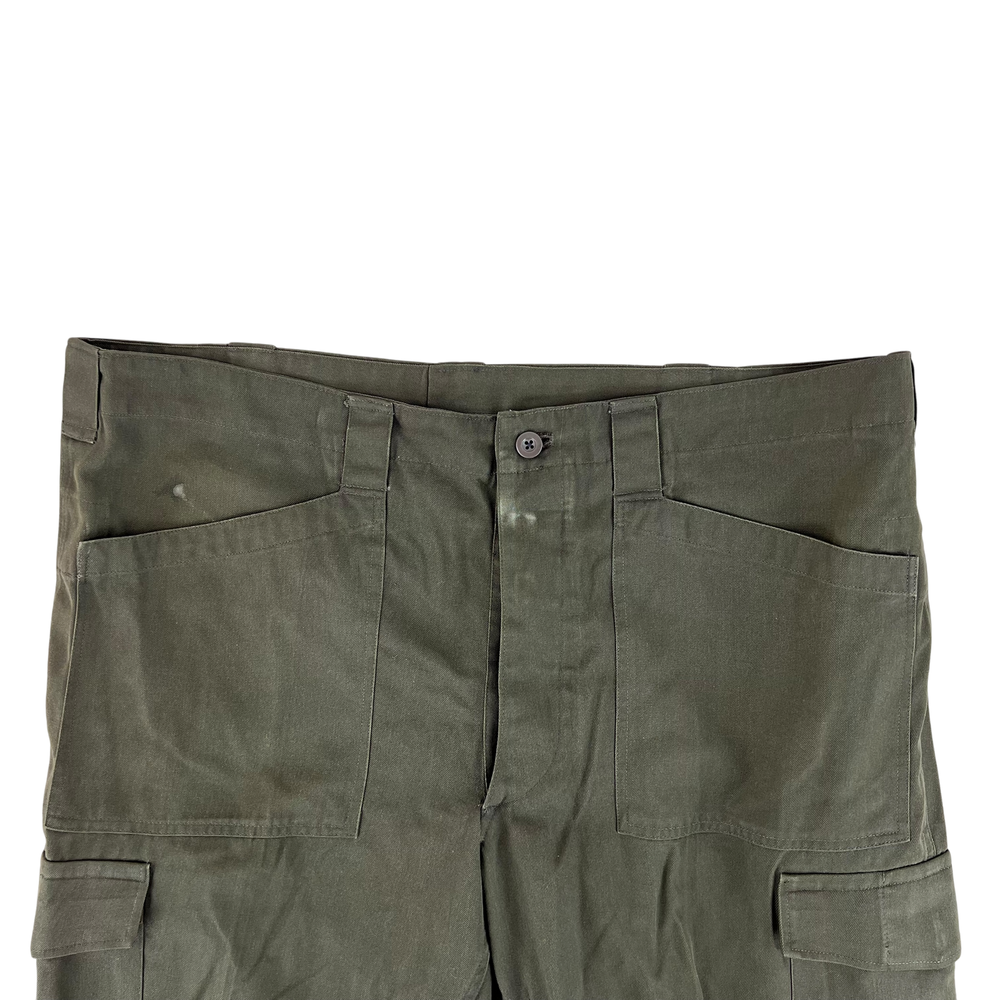 Austrian Army Olive Green Fatigue Trousers - W43 L29