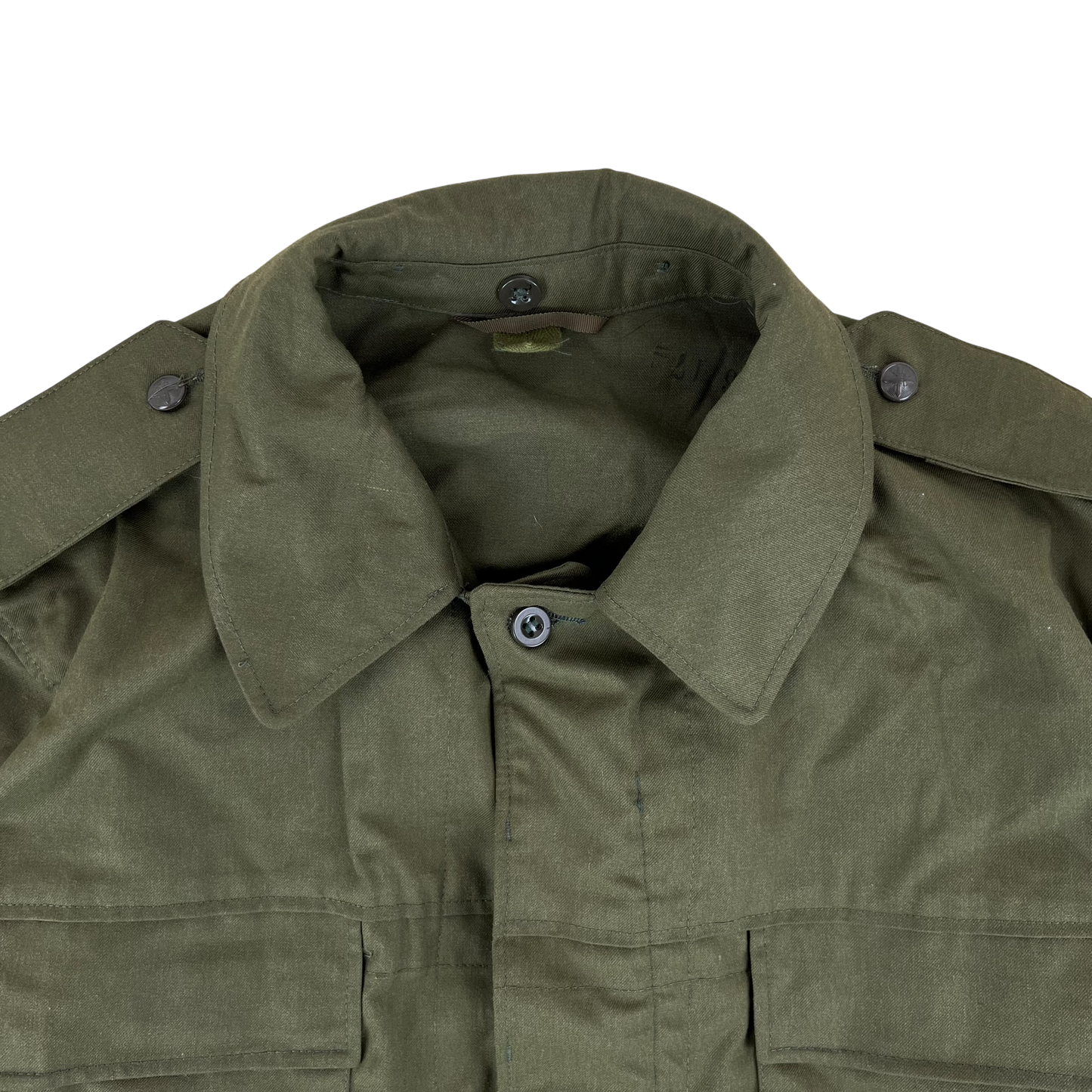 Czechoslovak Army M85 Field Parka Olive Green w/ Belt - Large 180/106