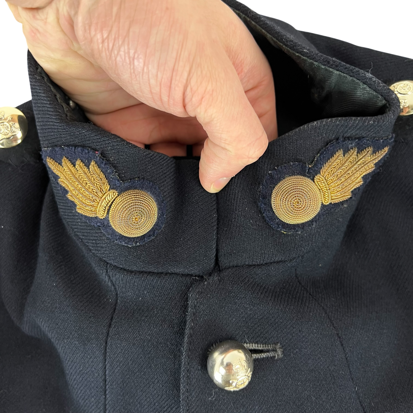 British Army RMAS Officer Cadets 70s No. 1 Dress Jacket - Royal Artillery Regiment - Small