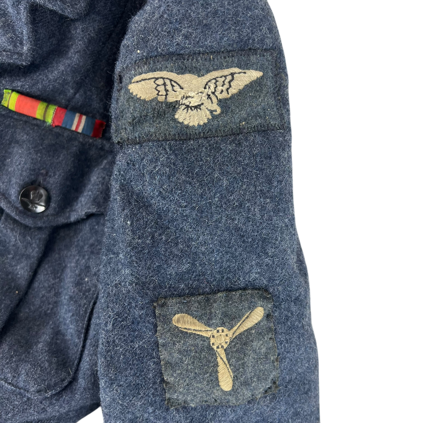 British RAF 60s Ike Battledress Blouse Jacket - WRAF - Medium SIZE 6