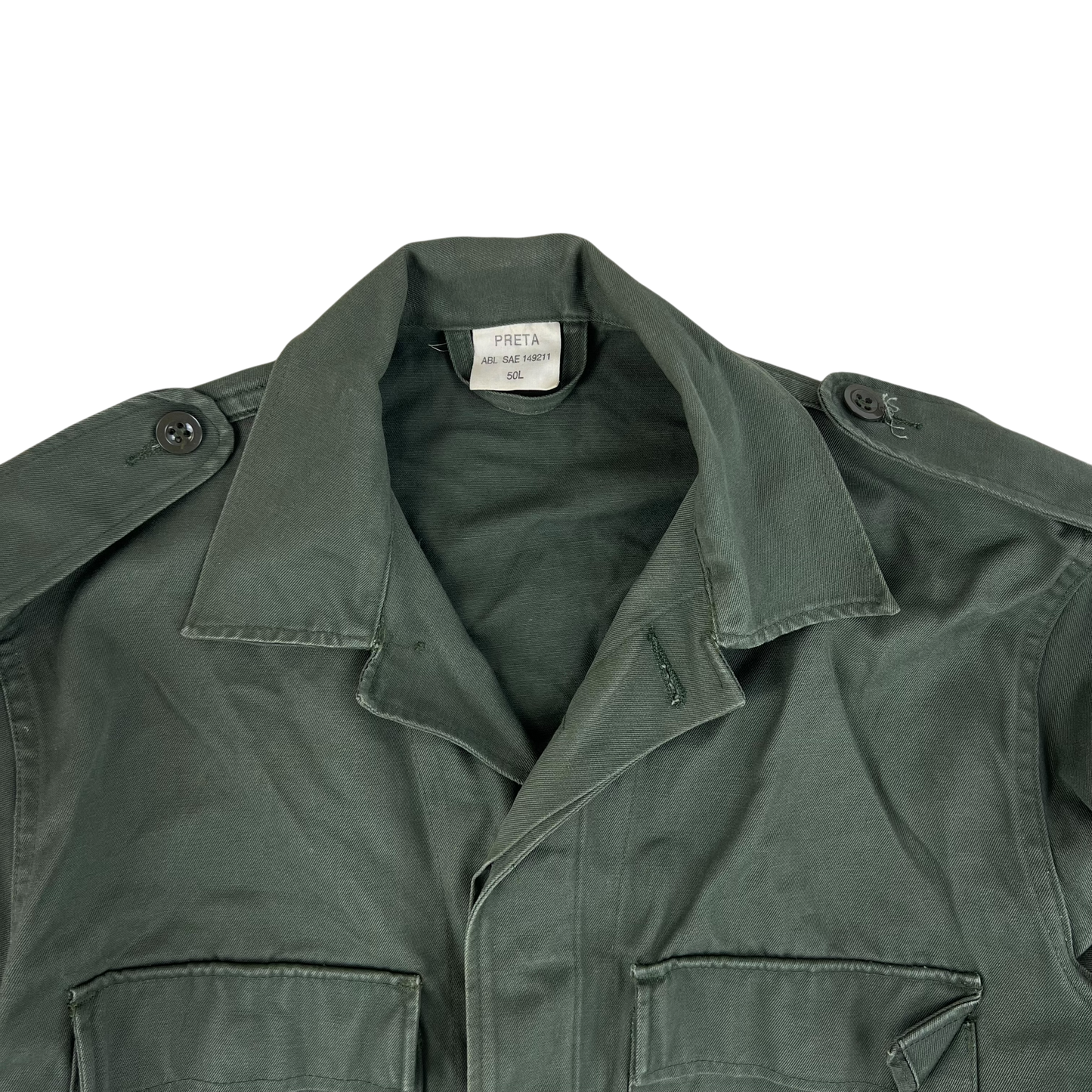 Belgian Army M88 Olive Green Shirt - Medium