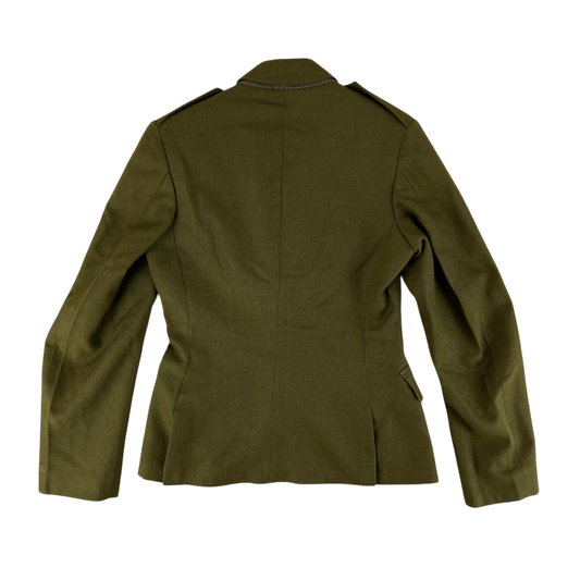 British Army No. 2 Dress Jacket Khaki Green Scottish Pattern - Queen's Own Highlanders - Medium 176/96