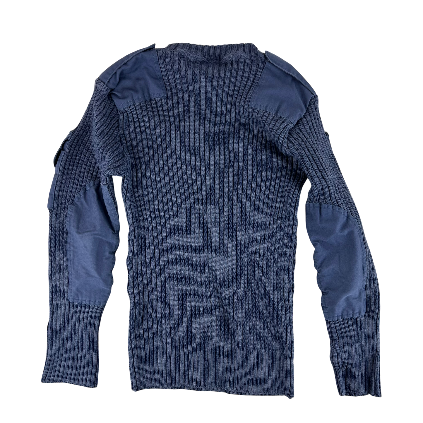 British RAF Wool V Neck Pullover Jersey Jumper - Large 106cm