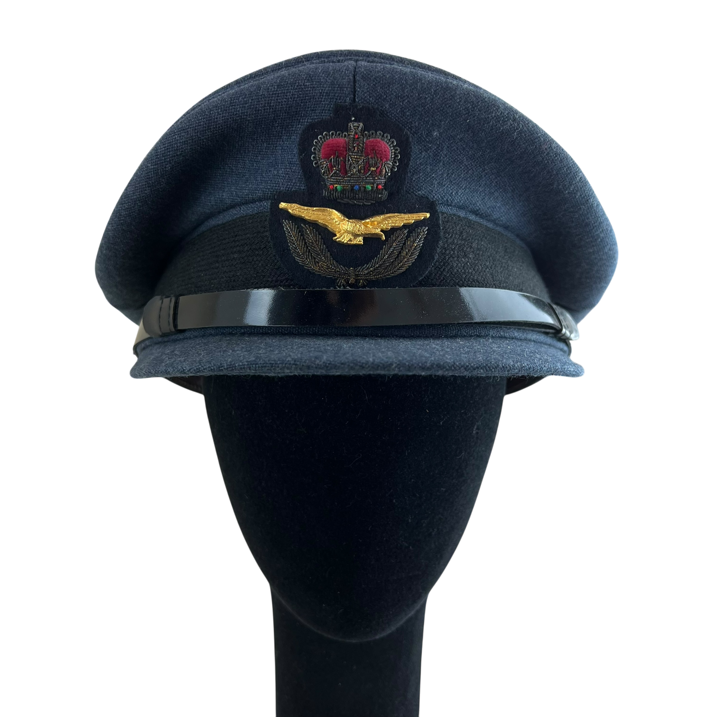 British RAF Officer's Peaked Dress Cap - Medium 58cm
