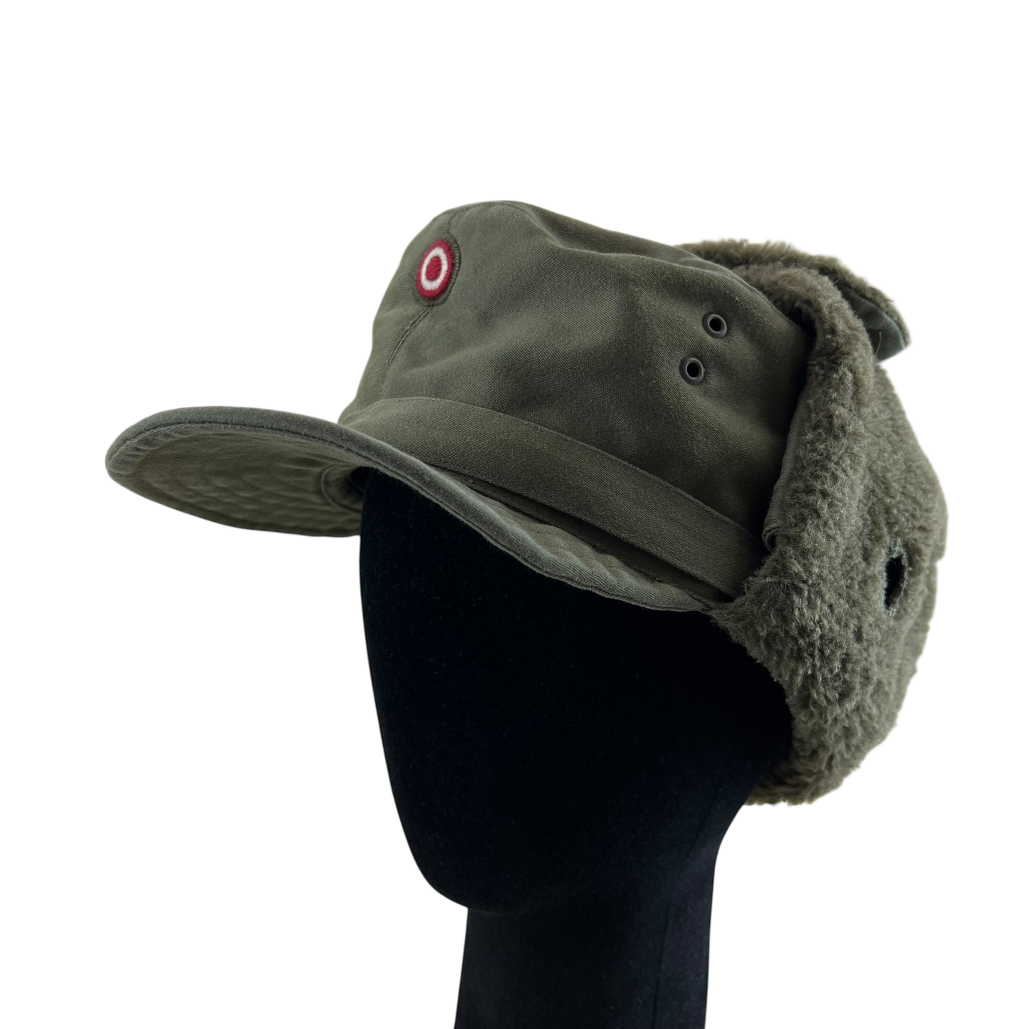 Austrian Army Olive Drab Cold Weather Trapper Cap - Medium 58cm