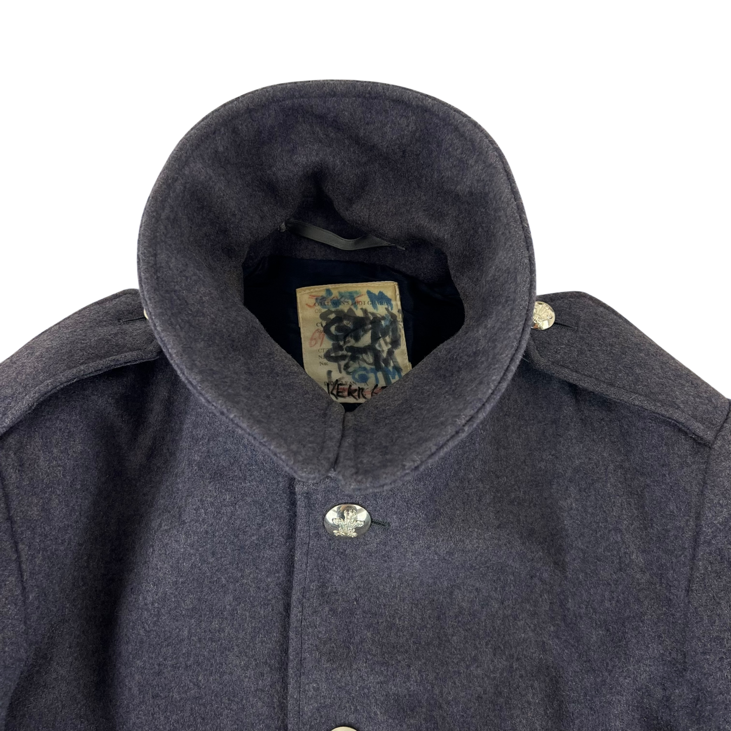 British Army Footguards Wool Greatcoat - Royal Regiment of Wales - Medium