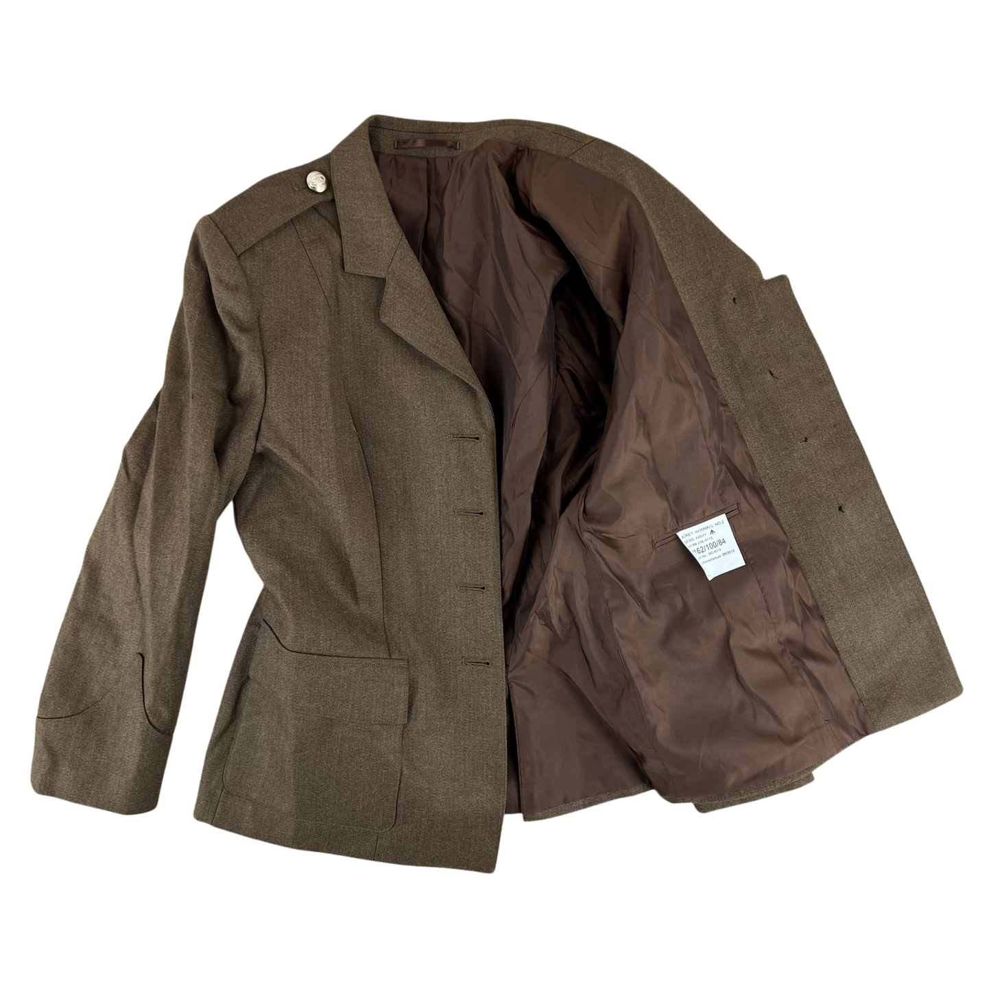British Army Women's No.2 FAD Dress Jacket - Royal Anglian Regiment - Small 162/100