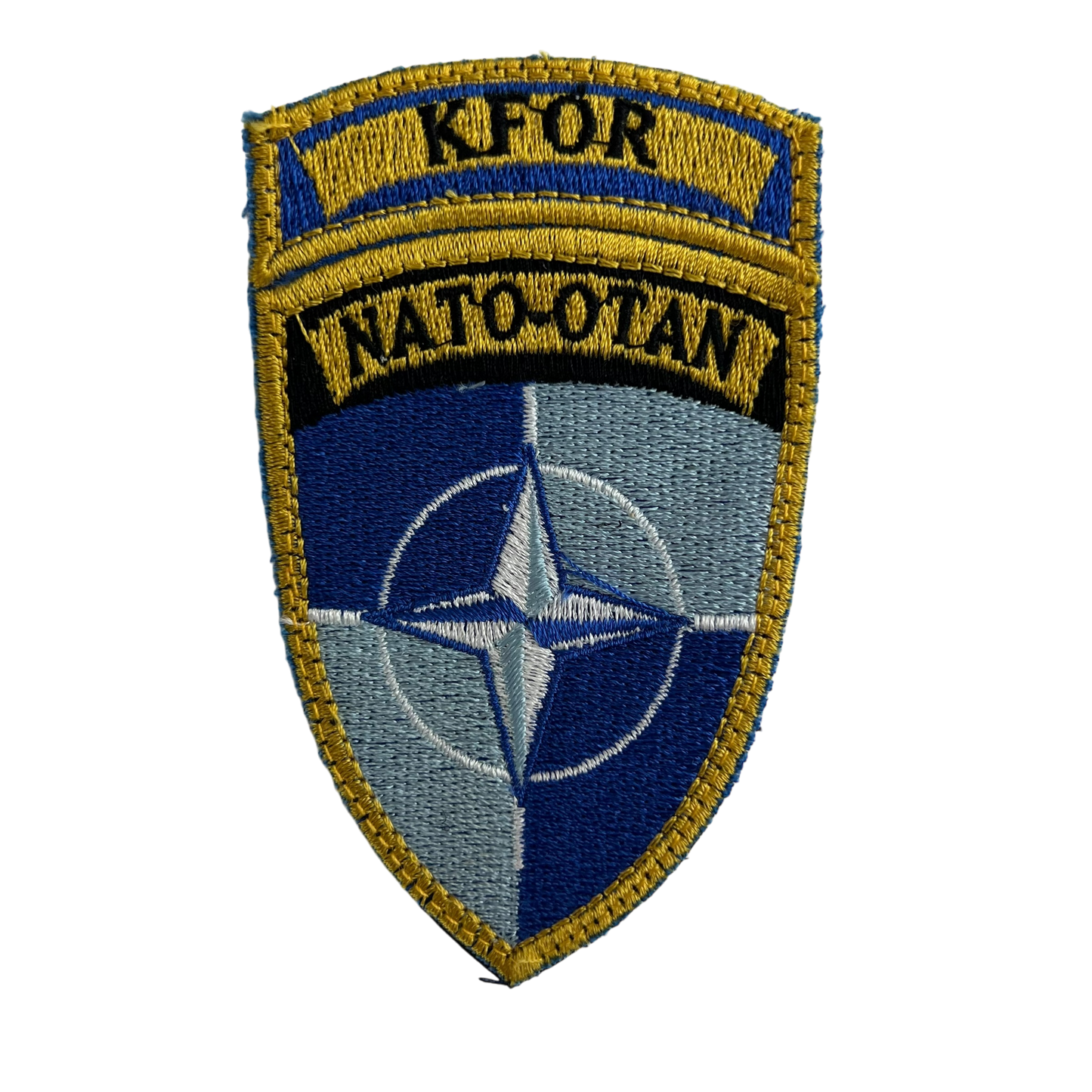 Finnish Army NATO KFOR Sleeve Patch