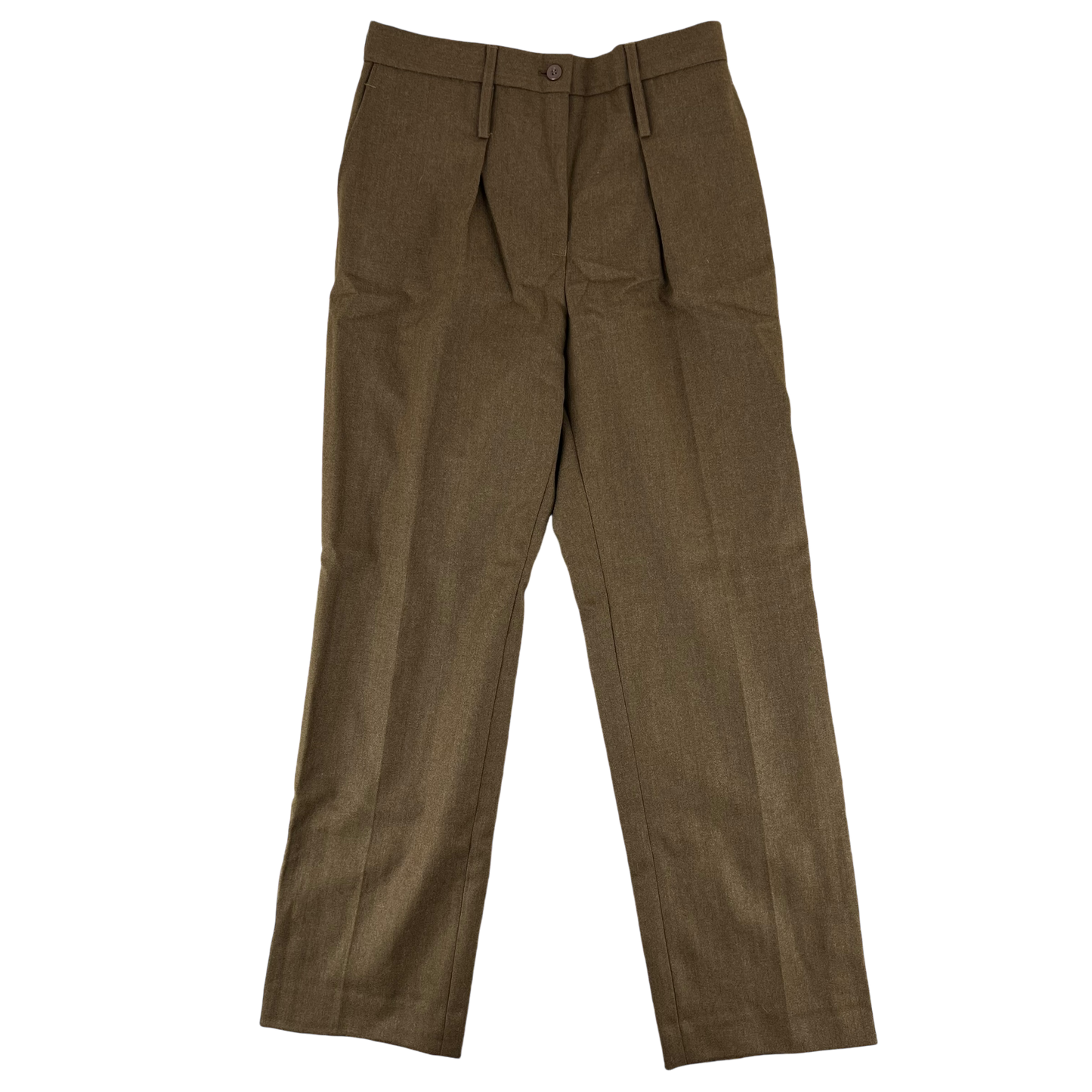 British Army No. 2 FAD Barracks Brown Women's Slacks Trousers - W32 L32