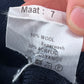 Dutch Navy Blue V Neck Pullover Jumper - Large