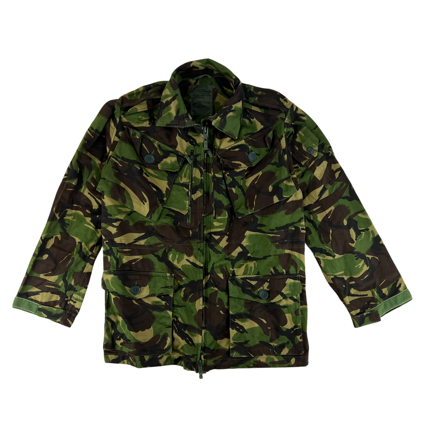 British Army 84 Pattern Woodland DPM Camo Combat Smock - Large 180/104
