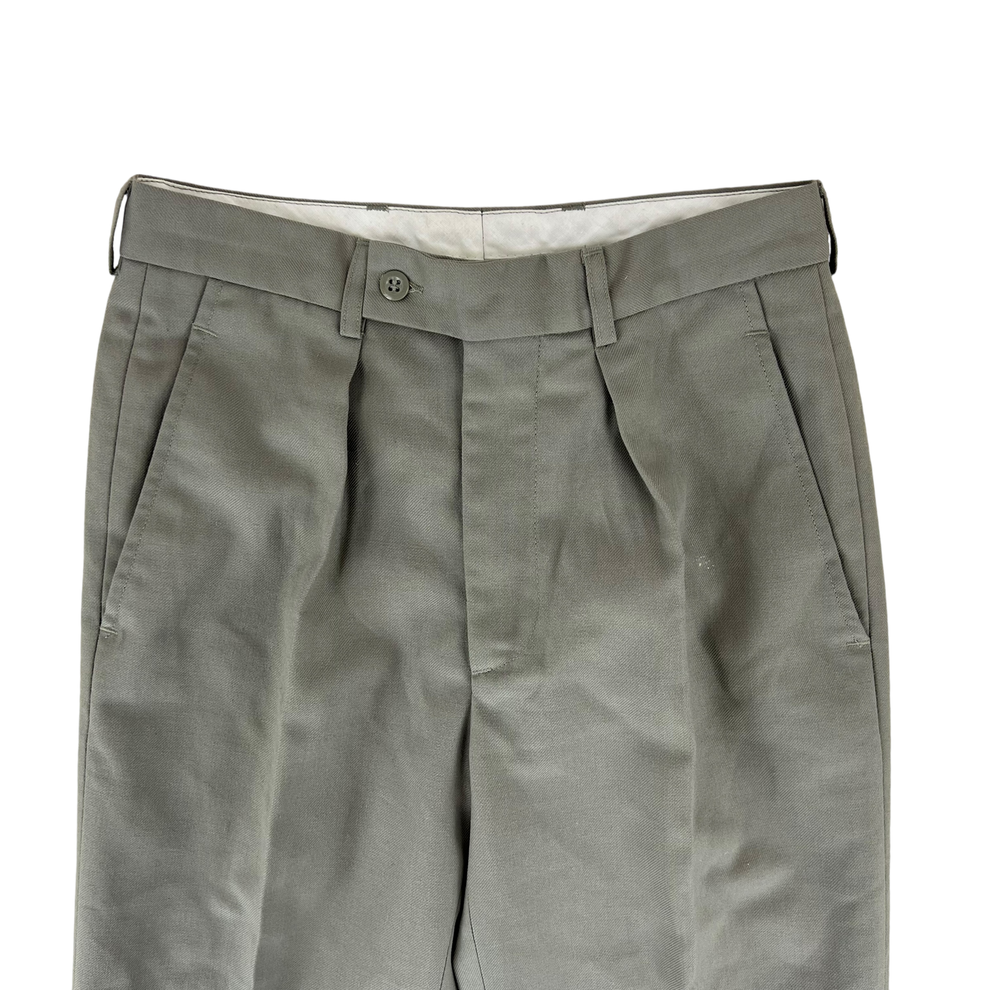 French Army / Foreign Legion 90s Stone Dress Trousers - W27 L35.5