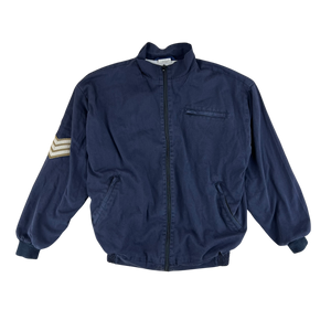 British Army / Tri-Services Navy Blue PTI Tracksuit Top Jacket - Large 180/108