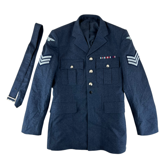 British Royal Air Force No. 1 O.A. Dress Jacket w/ Belt - Large