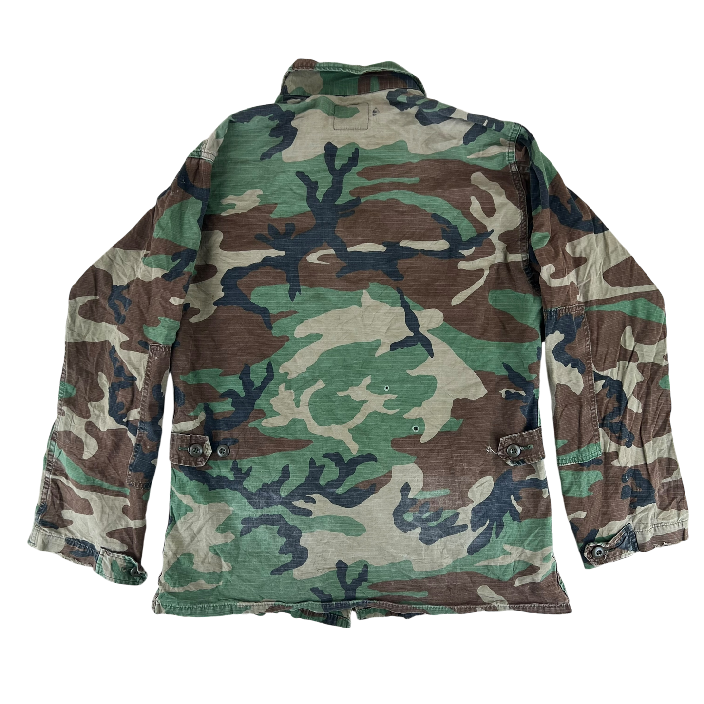 US Army M81 Woodland Camouflage BDU Combat Jacket - Medium