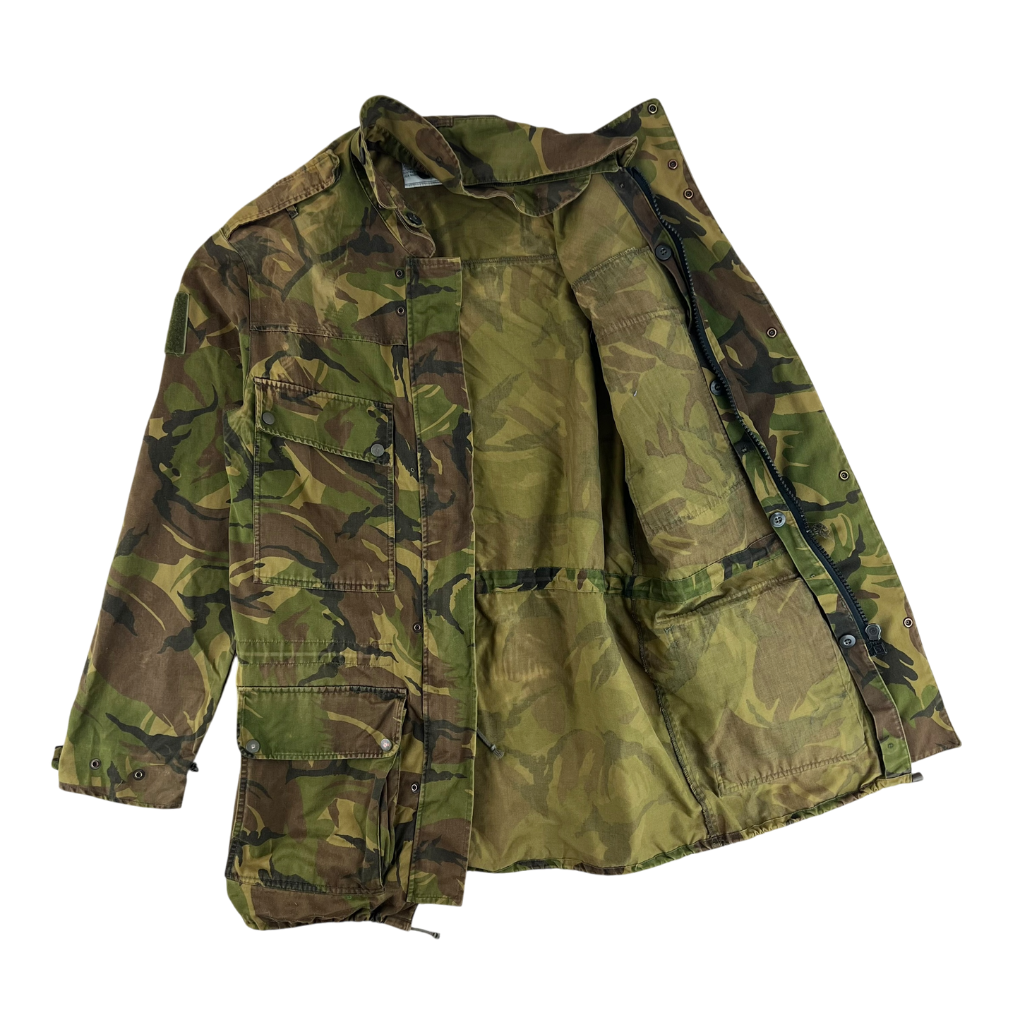 Dutch Army M93 DPM Woodland Camouflage Combat Jacket - Medium