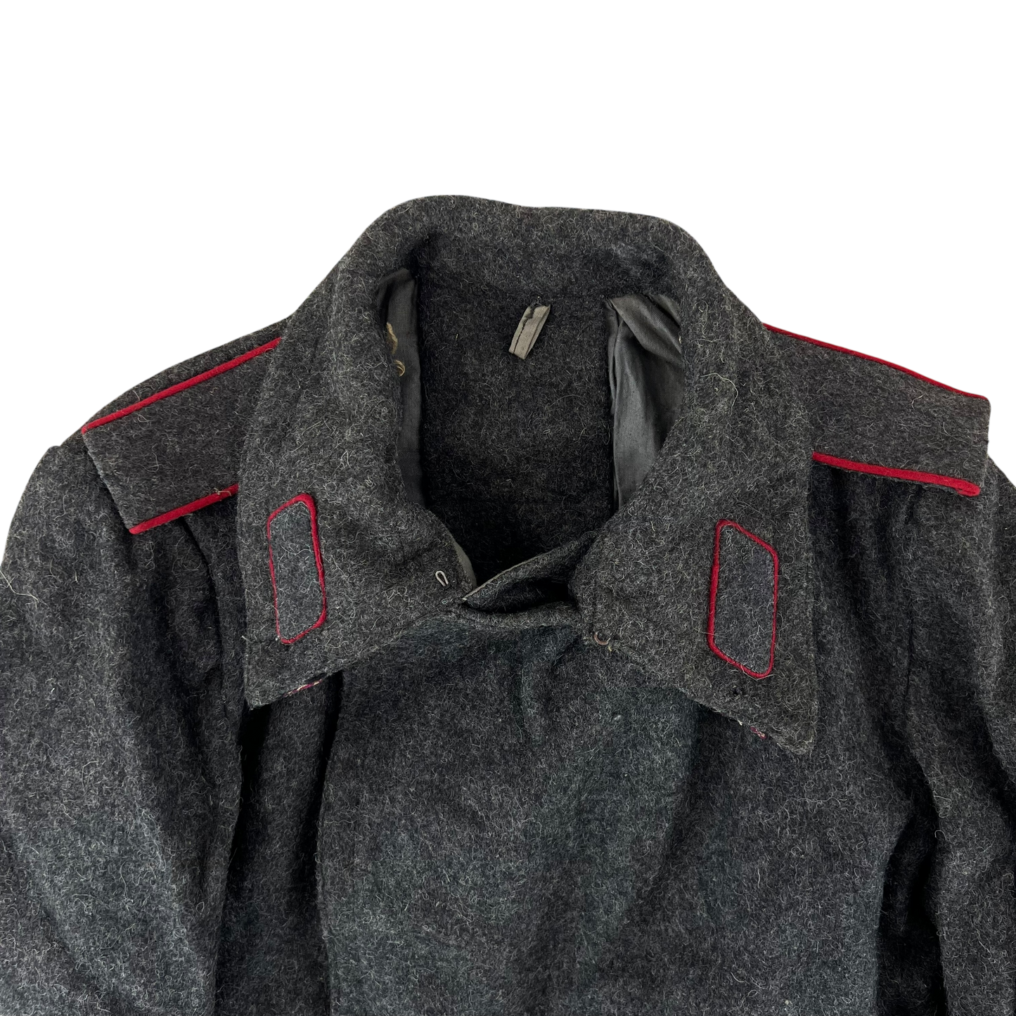 Bulgarian People's Army 50s Grey Wool Greatcoat - Medium