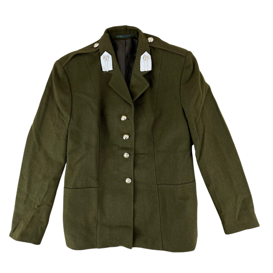 British Army Women's 1980 Pattern No. 2 Olive Green Dress Jacket - Welbeck College - Medium 162/96