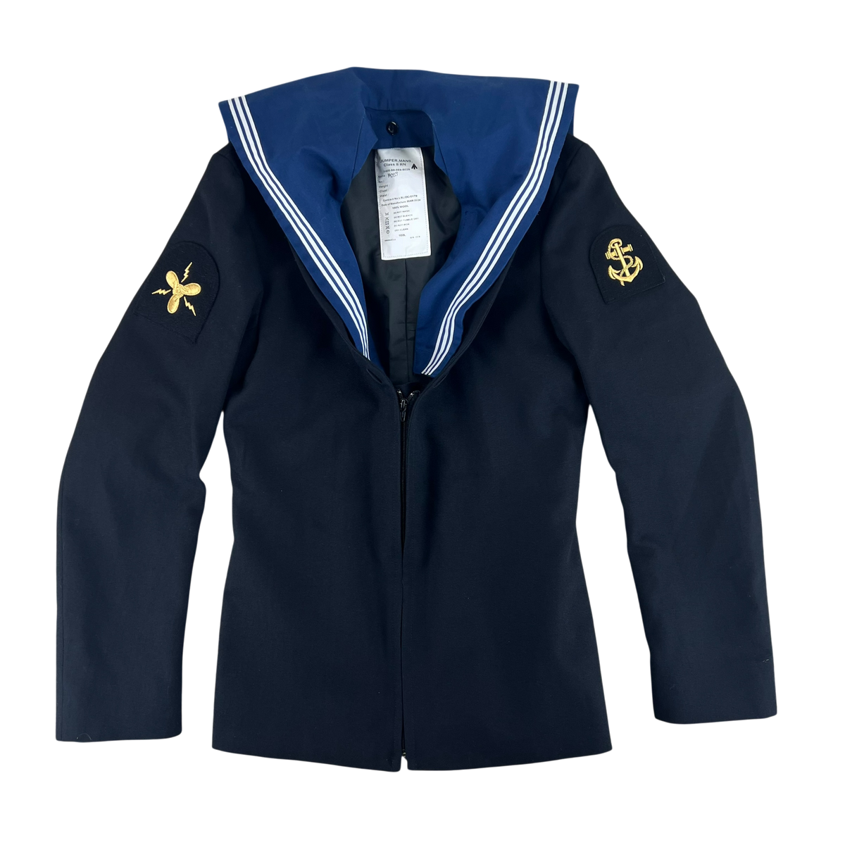 British Royal Navy Class II Jumper Sailor's Top - Medium 100L