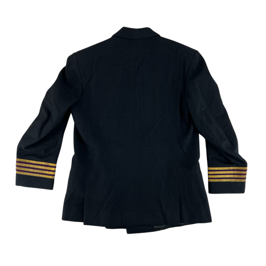 British Royal Navy 60s No. 1 Dress - Royal Fleet Auxiliary - Large