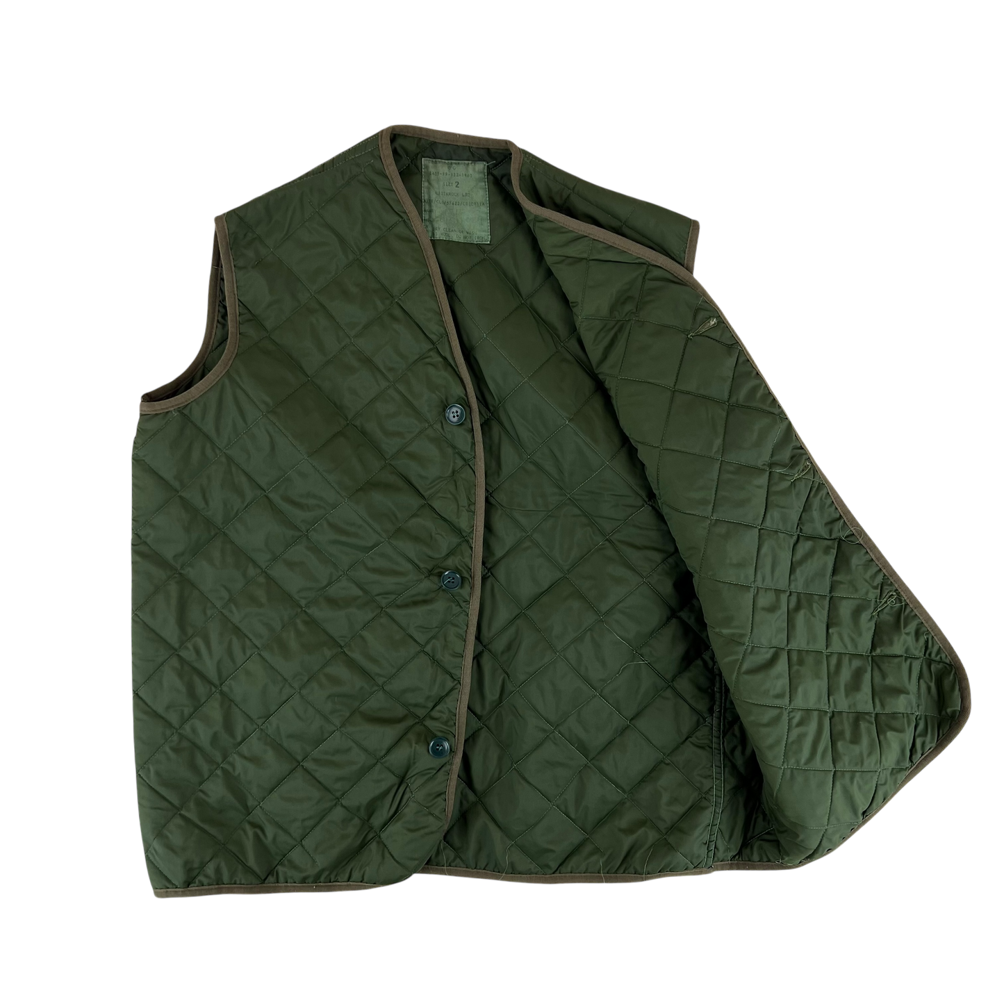 British Army Cold Weather Jacket Gilet Liner - Large