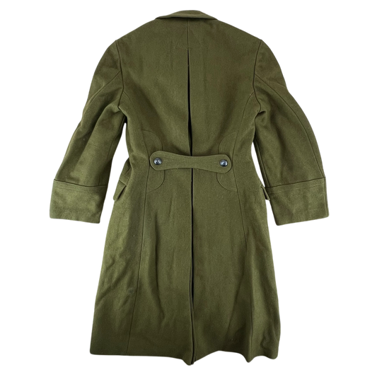 Romanian People's Army Khaki Wool Greatcoat - Medium