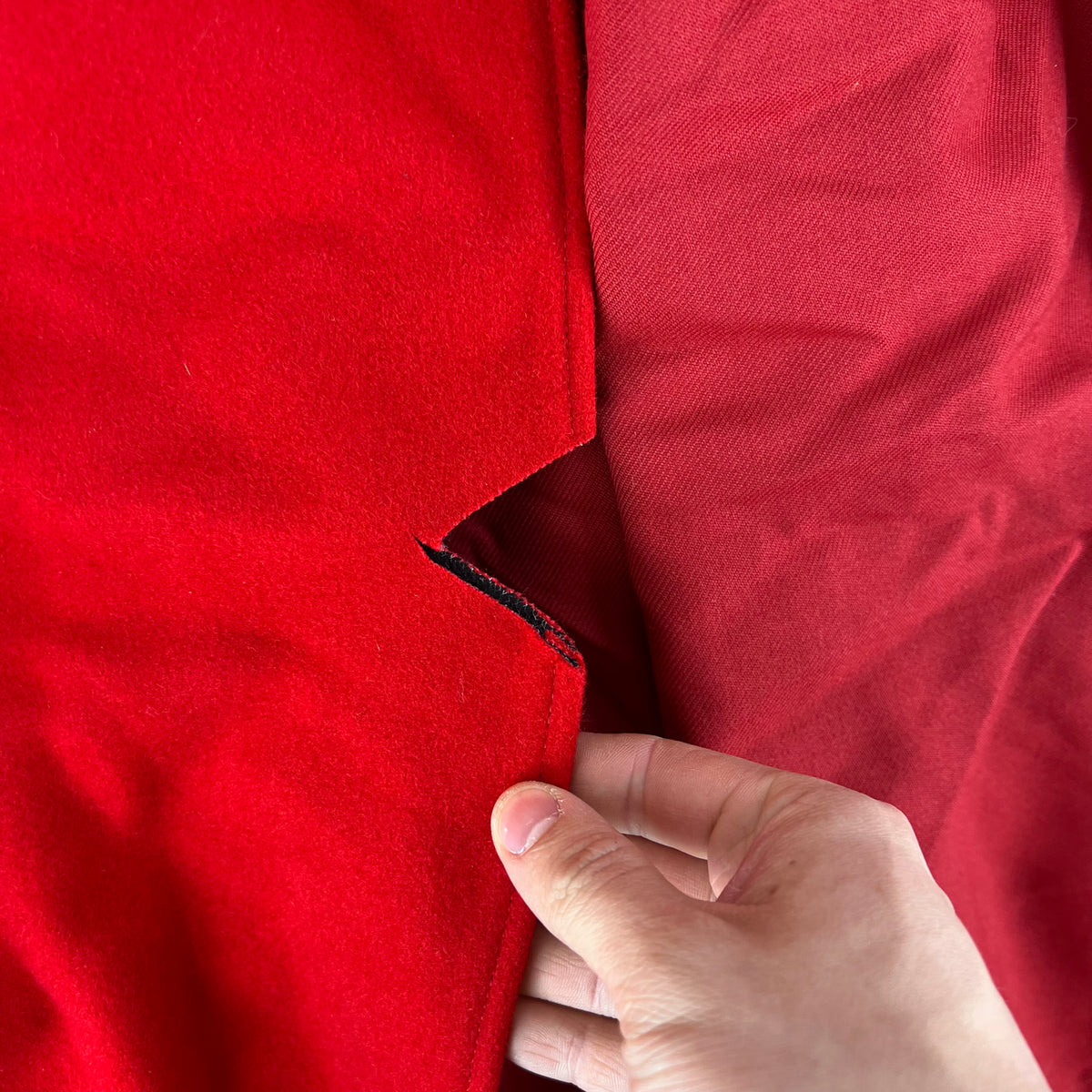 British Army Household Cavalry / Life Guards Scarlet Red Cloak - Large