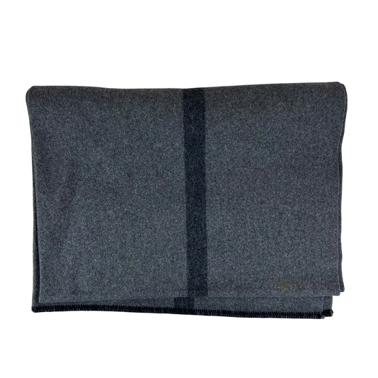 Romanian Army Grey Wool Blanket