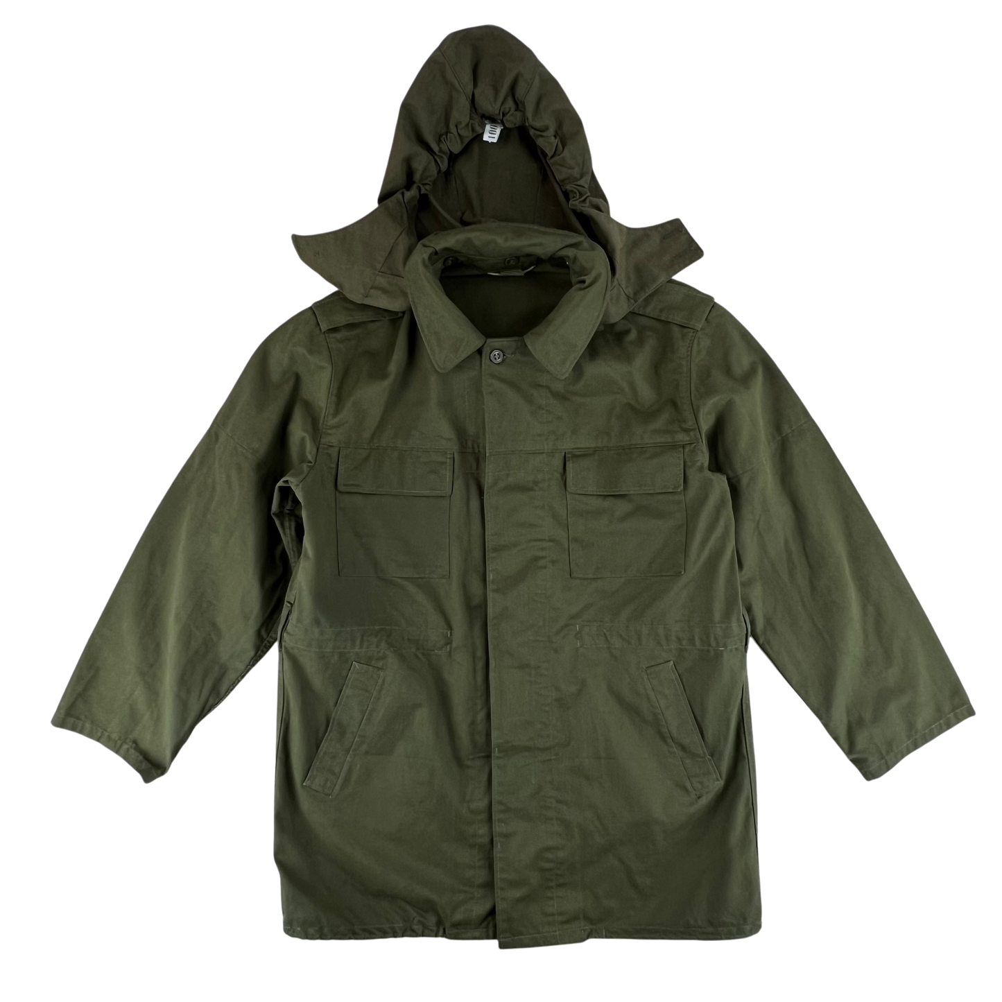 Czechoslovak Army M85 Field Parka Olive Green w/ Hood - Medium 172/100