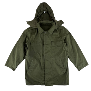 Czechoslovak Army M85 Field Parka Olive Green w/ Hood - Medium 172/100