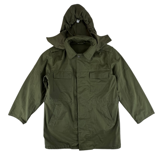 Czechoslovak Army M85 Field Parka Olive Green w/ Hood - Medium 172/100