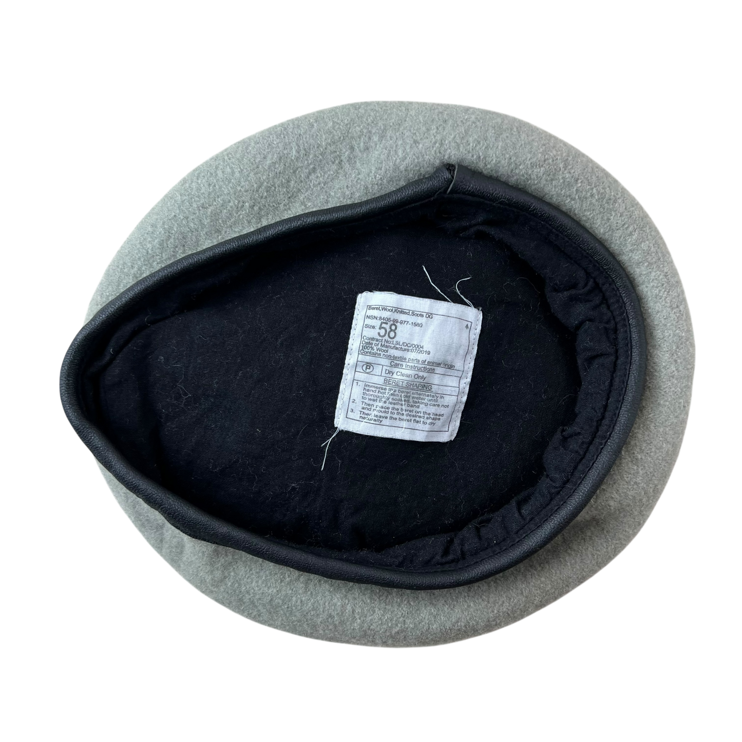 British Army Beret - Royal Scot's Dragoon Guard - Medium 58cm