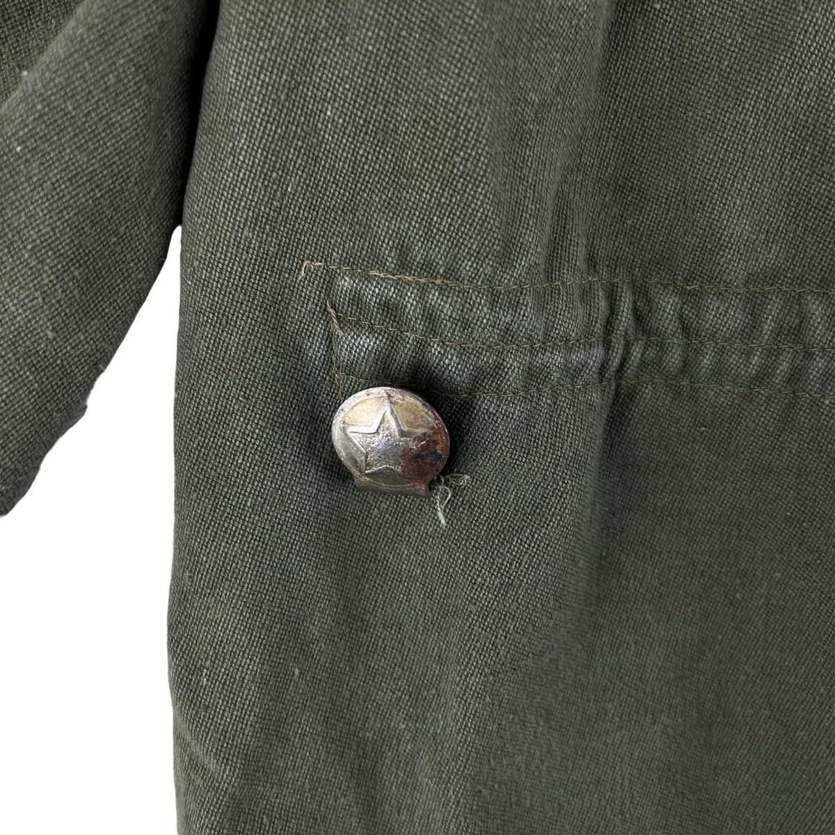 Bulgarian People's Army Olive Green Cossack Shirt - Large