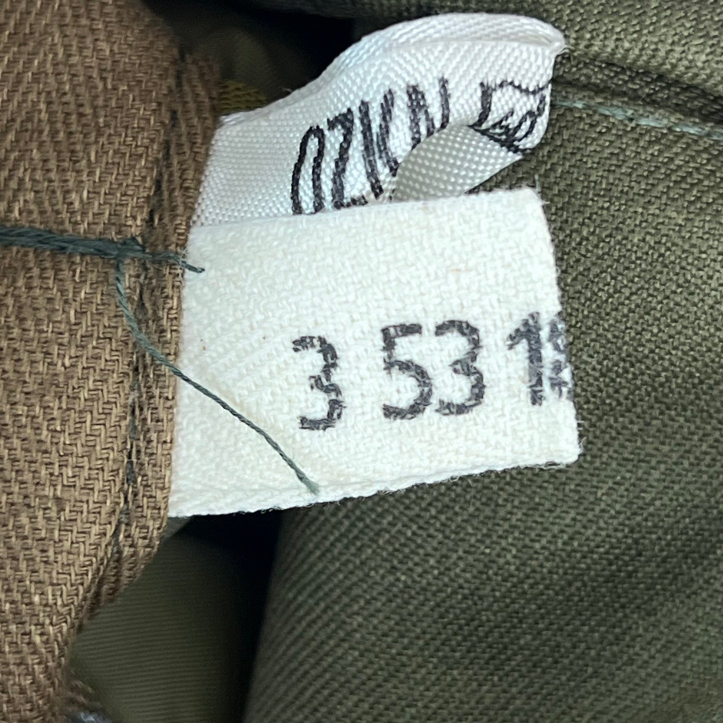 Czechoslovak Army M85 / Vz. 85 Olive Green Combat Trousers w/ Winter Liner - W39 L34